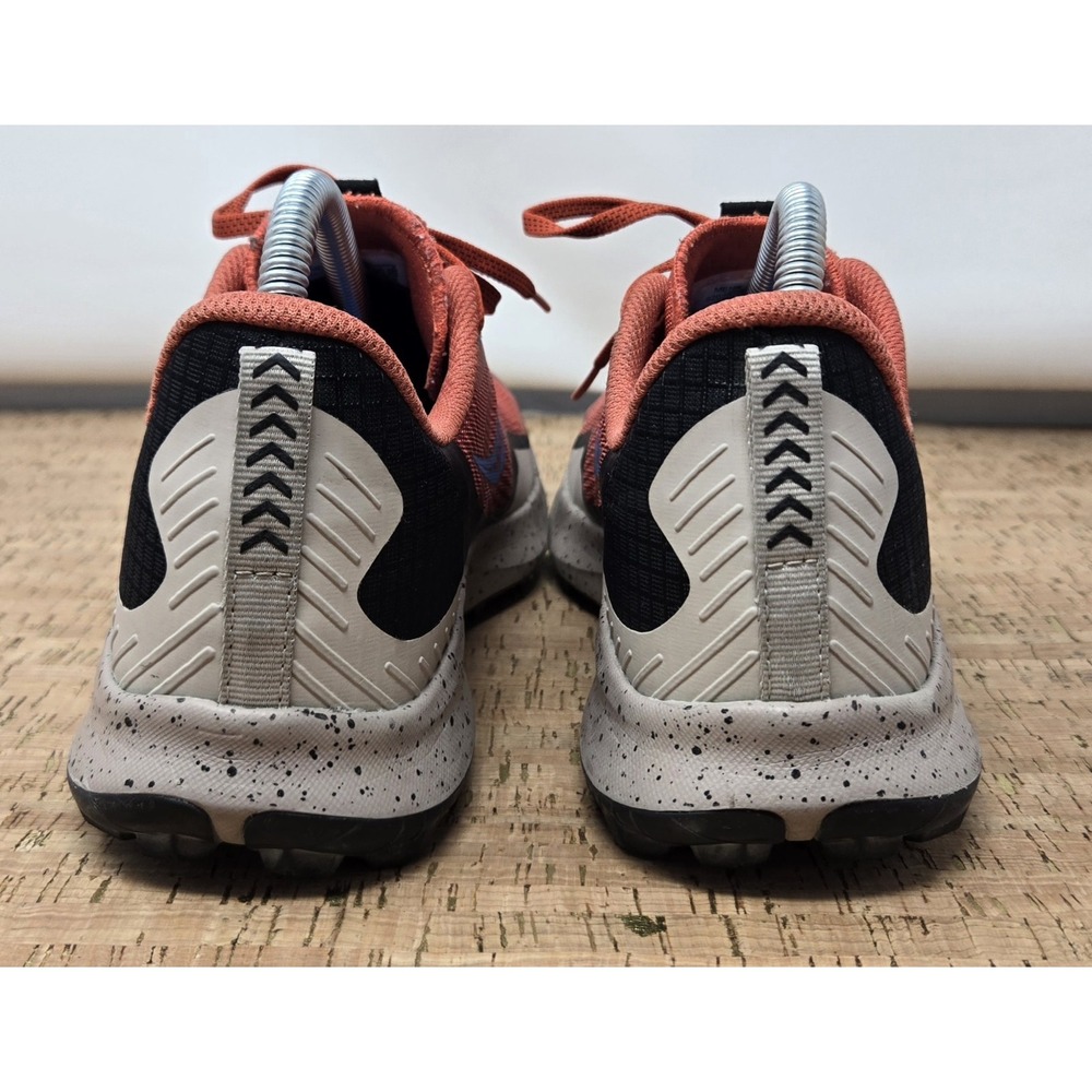 Saucony Peregrine 12 Shoes Mens 7.5 Trail Running Clay Loam Orange Sneakers - Picture 6 of 11